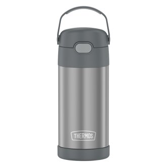 Thermos, Kitchen, Thermos Vacuum Insulated Double Wall Foam Microwavable  Food Jar Gray