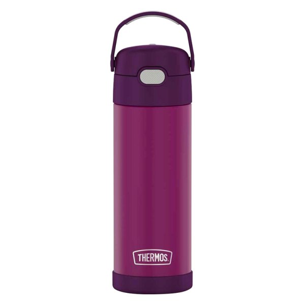 Thermos® - FUNtainer™ 16 oz. Red Violet Stainless Steel Water Bottle
