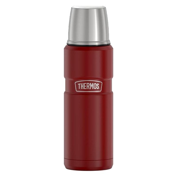 Thermos® - Stainless King™ 16 oz. Rustic Red Stainless Steel Beverage Bottle