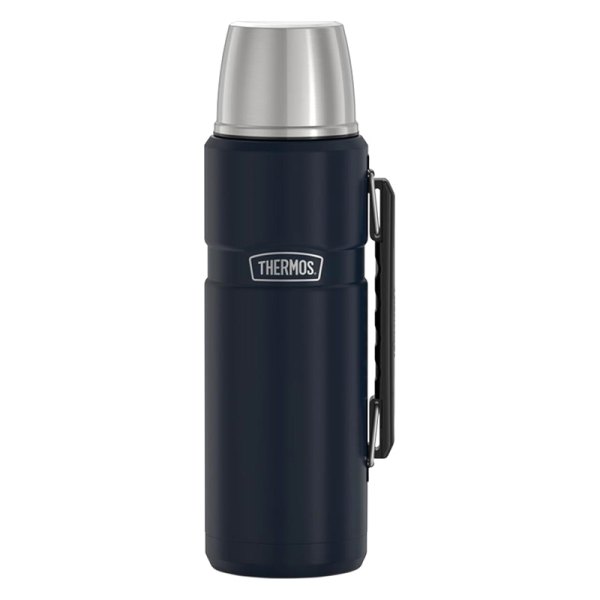 Thermos® - Stainless King™ 40 oz. Midnight Blue Stainless Steel Beverage Bottle