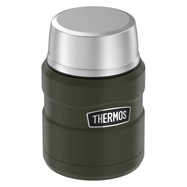 Thermos® - Stainless King™ 16 oz. Stainless Steel Matte Army Green Food Jar