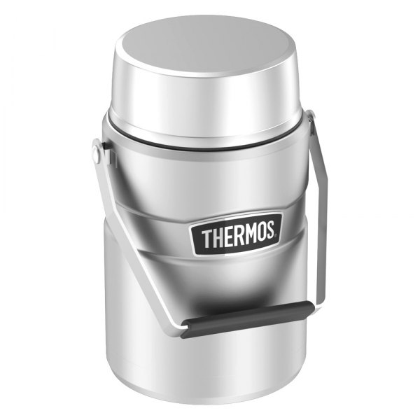 Thermos® - Stainless King™ Big Boss™ 47 oz. Matte Steel Food Jar