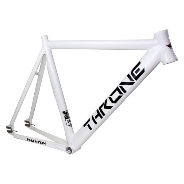 Throne Cycles® - Phantom 50 cm ETT White Aluminum Frame