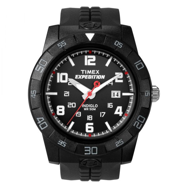 Timex® - Expedition™ Rugged Core Black Resin Strap Watch