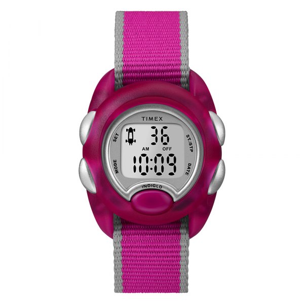 Timex® - Kids Digital 34mm Watch with Fabric Strap