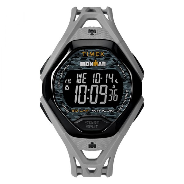 Timex® - Ironman™ Sleek 30-Lap Grey Watch Full Resin Strap