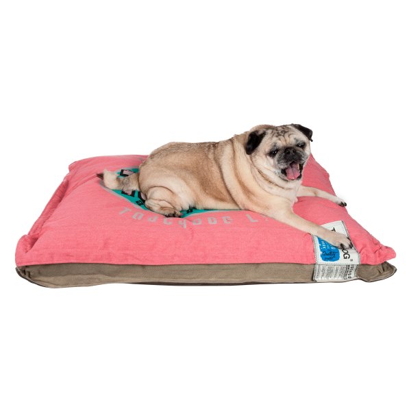pink dog mat
