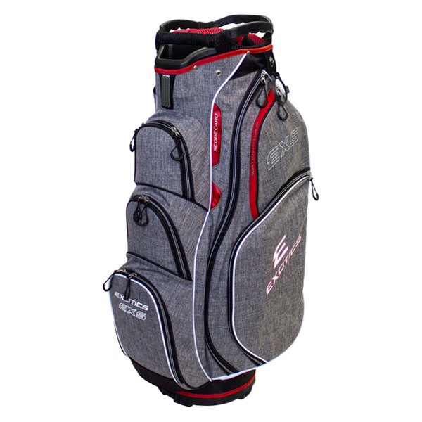 Tour Edge Golf® - Exotics Xtreme 7.0 Heath/Red/White Cart Bag