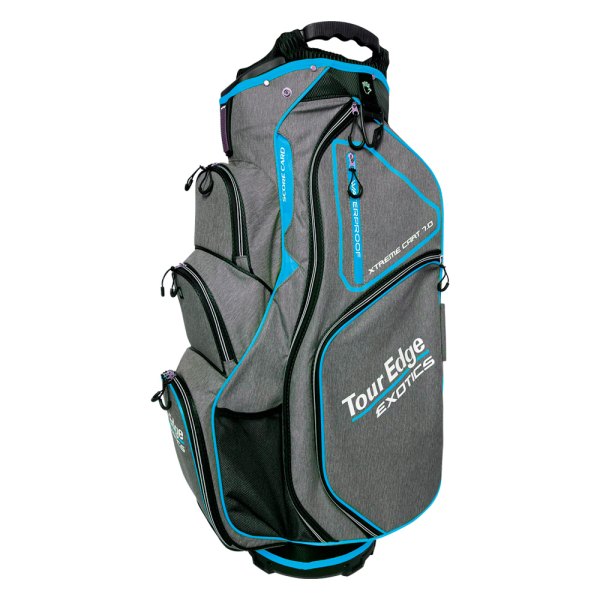 Tour Edge Golf® - Exotics Xtreme 7.0 Heath/Blue/White Cart Bag