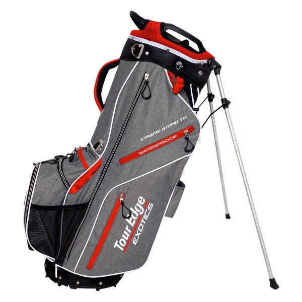 Tour Edge Golf® - Exotics Xtreme 7.0 Heath/Red/White Stand Bag