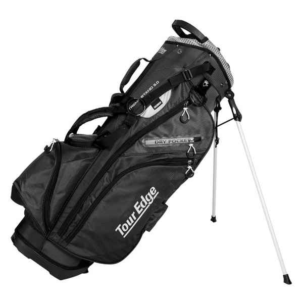 Tour Edge Golf® - Hot Launch Xtreme 5.0 Black Stand Bag