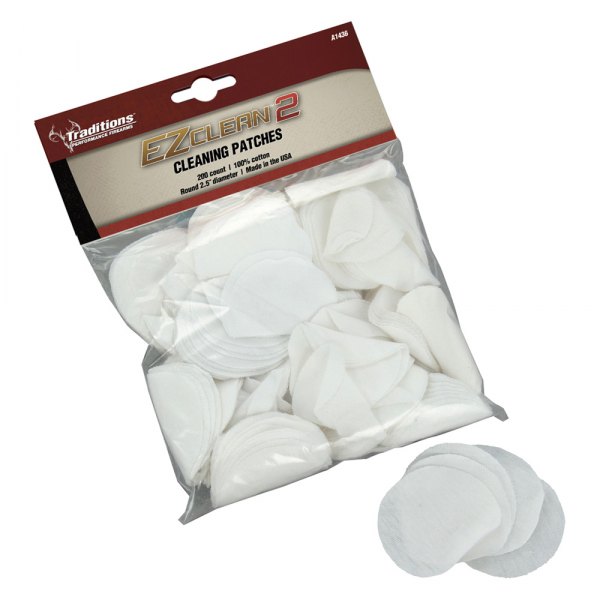 Traditions Firearms® - EZ Clean 2™ 0.45 - 0.54 Cleaning Patches