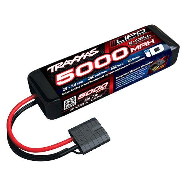 Traxxas® - 5000mAh 7.4V 2-Cell 25C LiPo Battery
