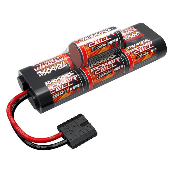 Traxxas® - 1 Power Cell Series 3000mAh 8.4V Ni-Mh Hump Battery Pack with iD Connector