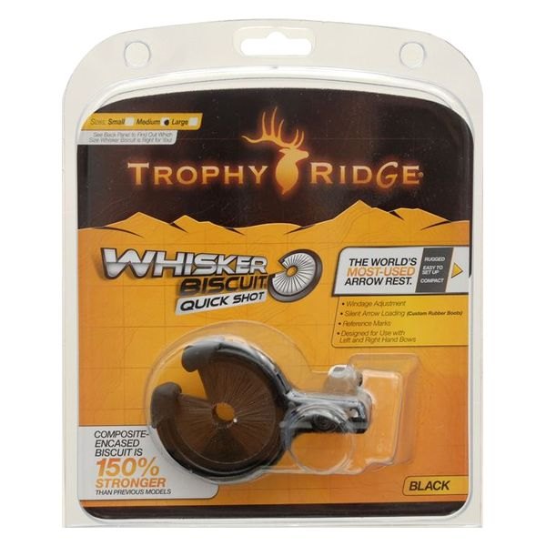 Trophy Ridge® - Quick Shot™ Medium Black Containment Arrow Rest