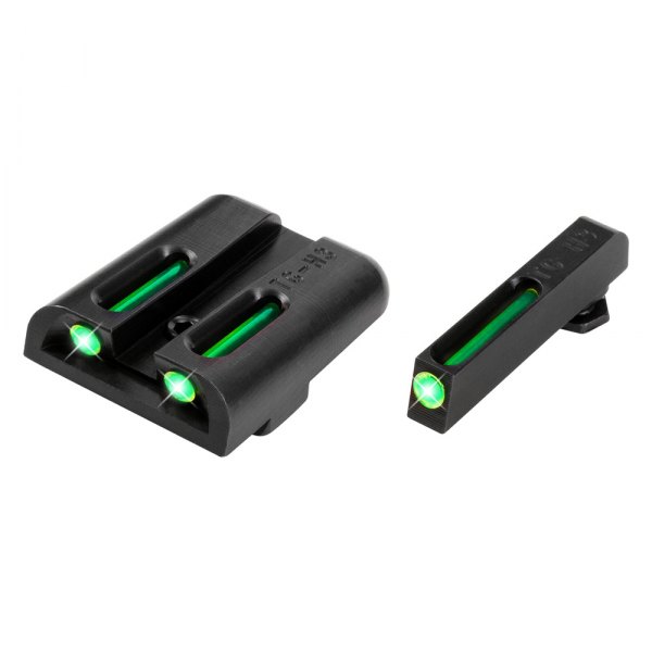 Truglo® - TFO™ Glock 17 Green Front/Green Rear Fiber Optic Gun Sight Set