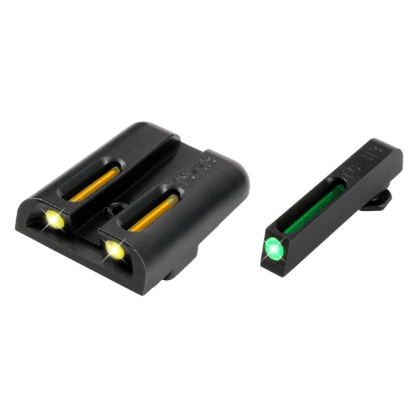 Truglo® - TFO™ Glock 17 Green Front/Yellow Rear Fiber Optic Gun Sight Set