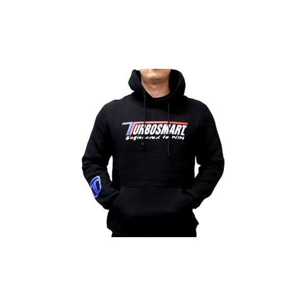 Turbosmart® - Men's Basic Brand Logo Medium Black Pullover Hoodie