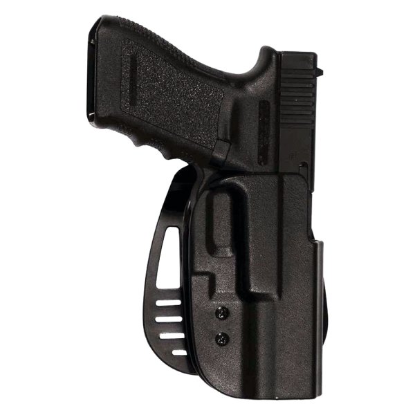 Uncle Mike's® - Kydex™ 25 Size Black Left-Handed Paddle Holster