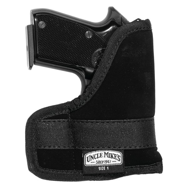 Uncle Mike's® - 4 Size Black Ambidextrous Pocket Holster