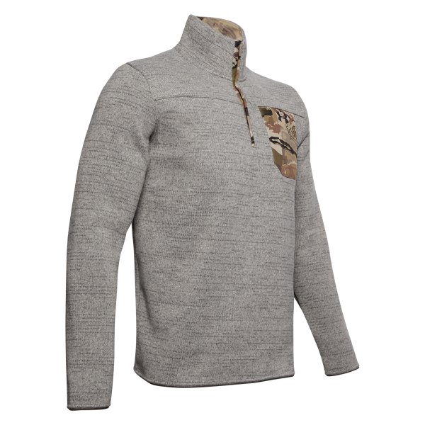 Under Armour® - Men's Specialist Henley 2.0 X-Large Charcoal Fade Heather 1/4 Zip Hunting Shirt