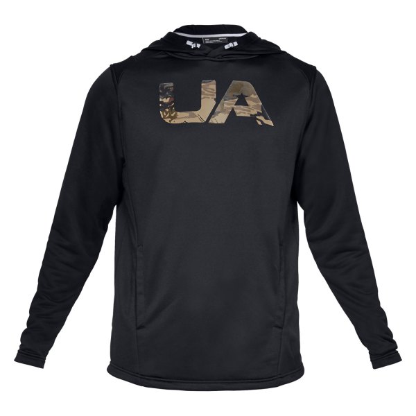 Under Armour® - Men's Tech™ Fill Hunting Large Black/Barren Camo Pullover Hoodie