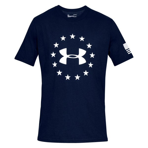 Under Armour® - Men's Freedom Logo Medium Academy T-Shirt