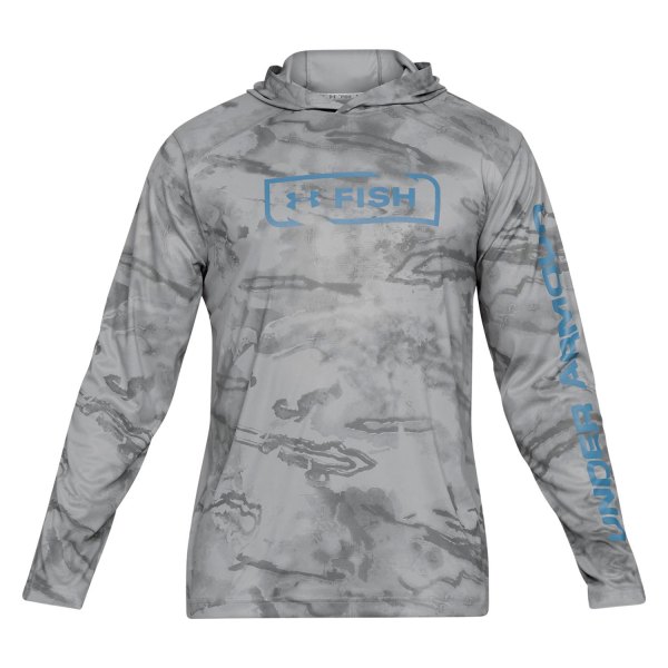 under armour blue camo hoodie