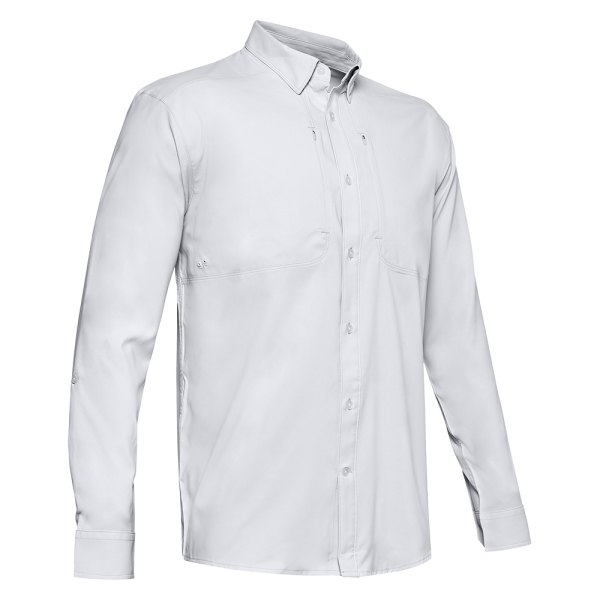 Under Armour® - Men's Tide Chaser 2.0 Medium Halo Gray Long Sleeve Shirt