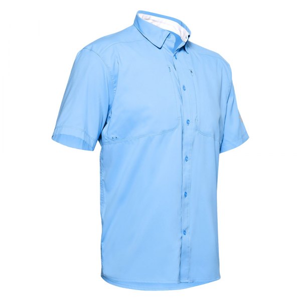 Under Armour® - Men's Tide Chaser 2.0 Large Carolina Blue Short Sleeve Shirt
