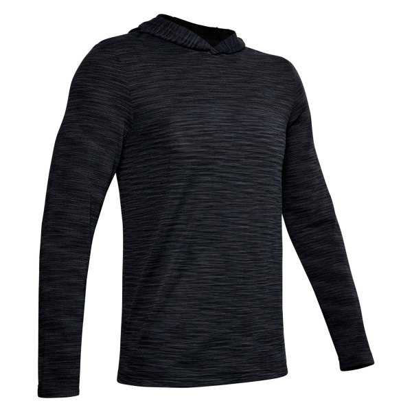Under Armour® - Men's Fish Hunter Seamless Small Black Pullover Hoodie