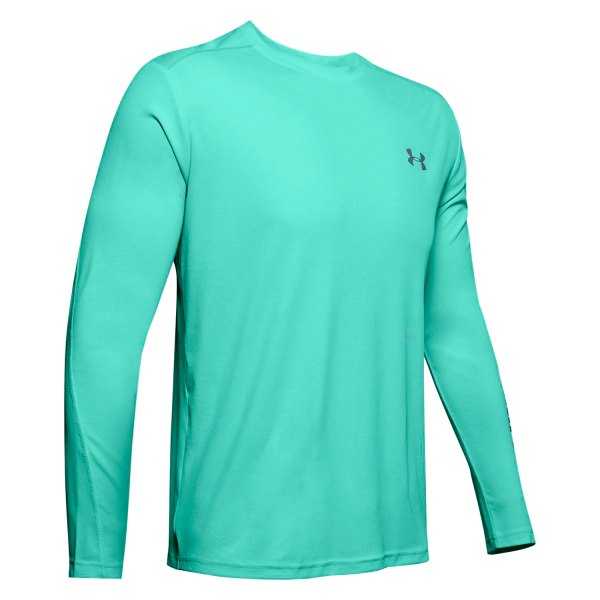 Under Armour® - Men's Iso-Chill Shore Break Medium Aqua Float Long Sleeve T-Shirt