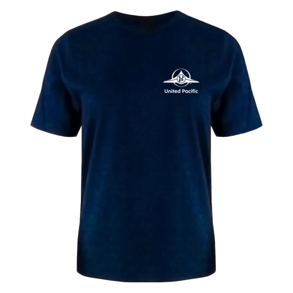United Pacific® - Truck T-Shirt (Large, Navy Blue)