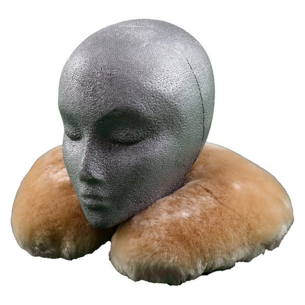 US Sheepskin® - Short Wool Gobi Adult Travel Pillow