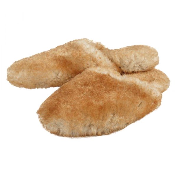 US Sheepskin® - US 10 / EU 40.5 Women's Fuzzy Scuff Slippers