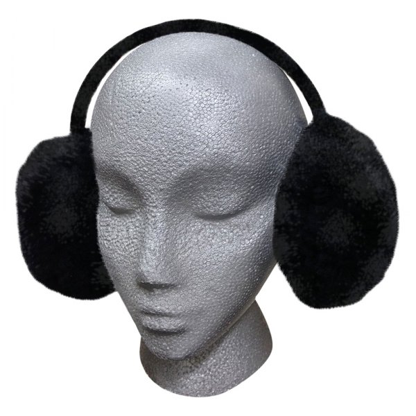 US Sheepskin® - Deluxe Black Earmuffs