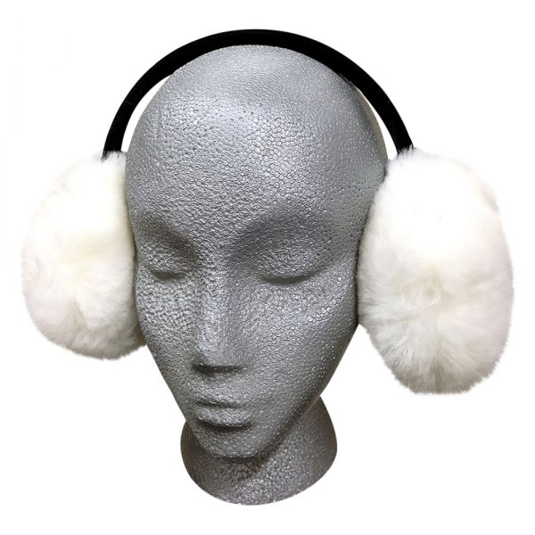 US Sheepskin® - Deluxe White Earmuffs