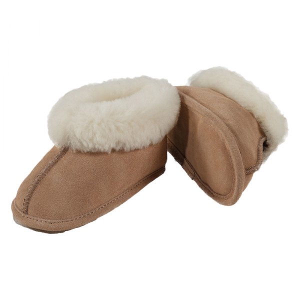 US Sheepskin® - Youth Large Soft-Sole Bootie Slippers