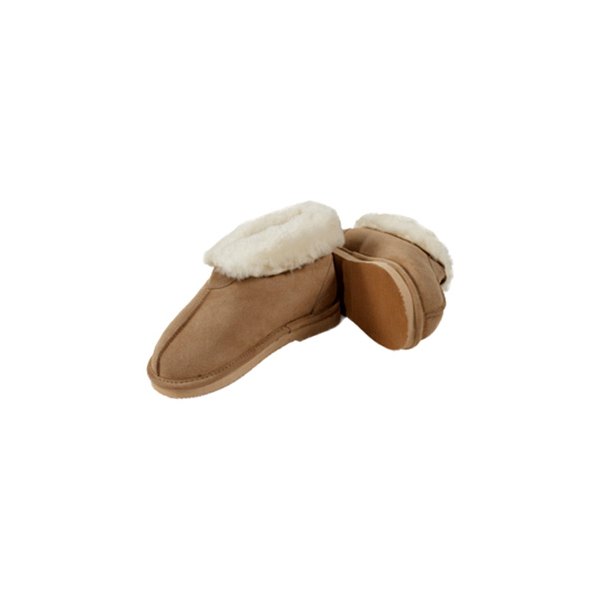 US Sheepskin® - US 5 / EU 35.5 Women's Hard Sole Bootie Slippers