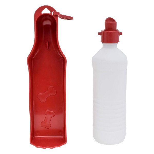 Valterra® - Doggy-Drinker 16 fl. oz. White Pet Water Bottle and Drinking Bowl