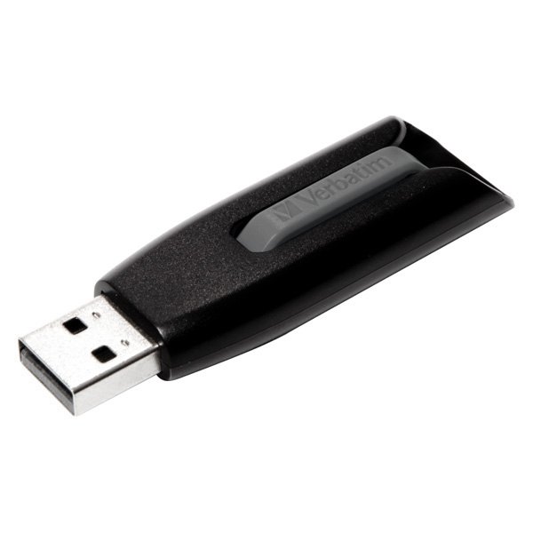 Verbatim® - Store'n'Go V3 16 GB Gray USB 3.0 Flash Drive