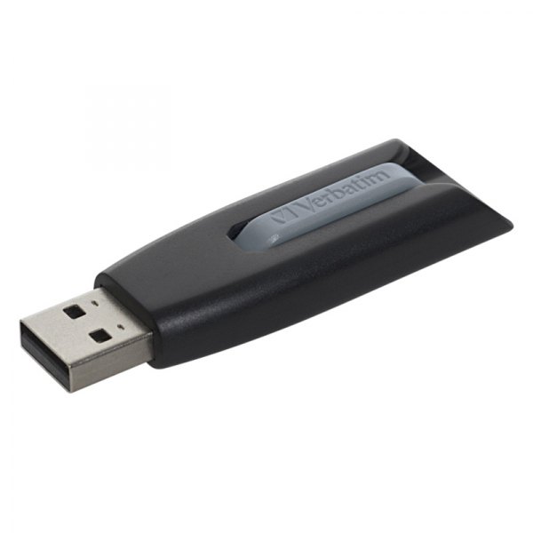 Verbatim® - Store'n'Go V3 64 GB Gray USB 3.0 Flash Drive