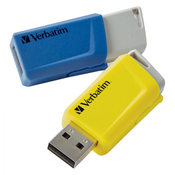 Verbatim® - Store'n'Click™ 16 GB Assorted Colors USB 2.0 Flash Drive