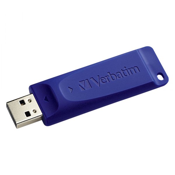 Verbatim® - Classic 8 GB Blue USB 2.0 Flash Drive