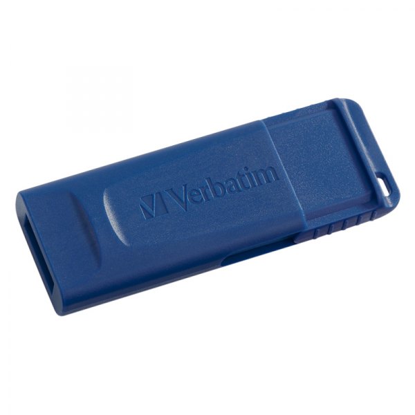 Verbatim® - Classic 128 GB Blue USB 2.0 Flash Drive