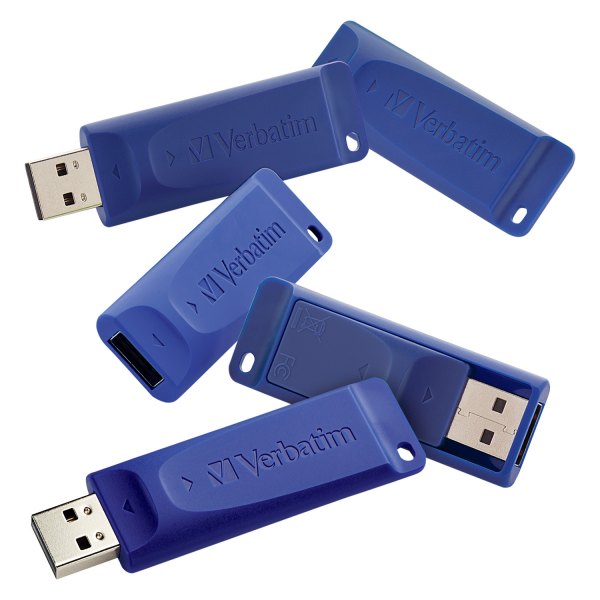 Verbatim® - Classic 16 GB Blue USB 2.0 Flash Drive