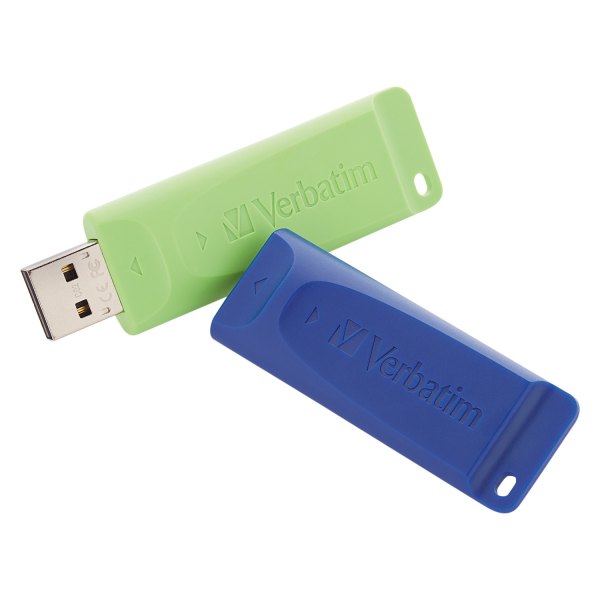 Verbatim® - Store'n'Go 64 GB Assorted Colors USB 2.0 Flash Drive