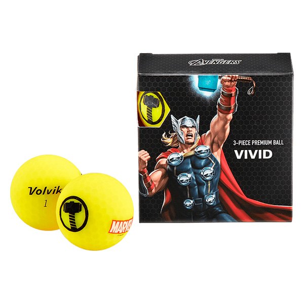 Volvik® - Marvel™ Thor Golf Balls
