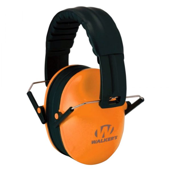 Walker's® - Baby & Kid's™ 23 dB Orange Passive Folding Earmuffs