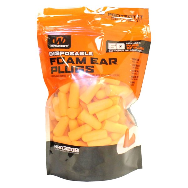 Walker's® - Bag Foam Earplugs